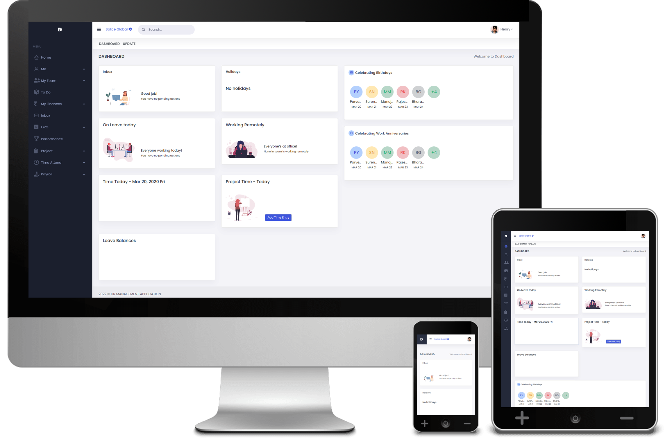 Employee Leave & Attendance Management system Software