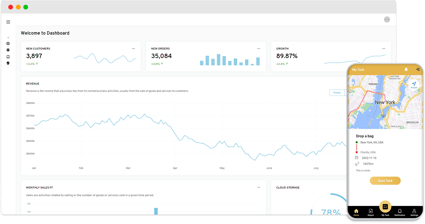 Field Executive Tracking App